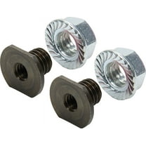 Threaded Nut Insert Steel 2pk
