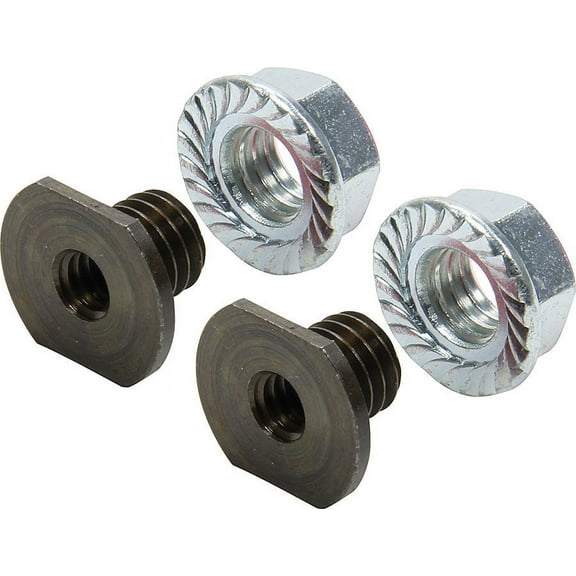 Threaded Nut Insert Steel 2pk