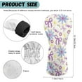 thumbnail image 6 of Yuyamidu Hippie Flowers Golf Headcovers, Waterproof Golf Head Covers for Hybrid Fairway Wood Driver Bow PU Leather Golf Head Protective Cover, 6 of 7
