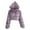 Light Purple, variant on Women's Soft Hooded Jacket Cozy Winter Warmth Long Sleeve Outerwear For Everyday Comfort