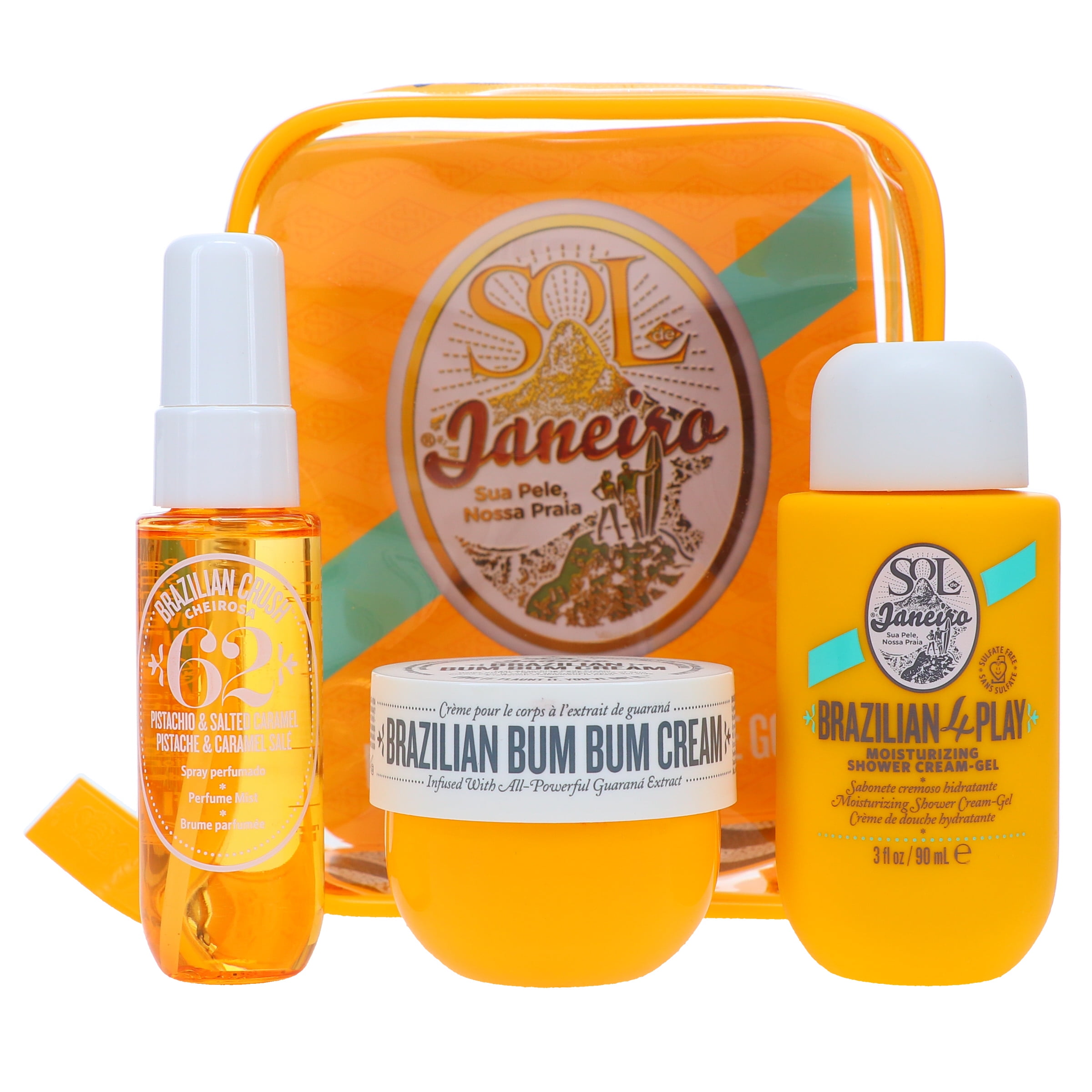 Bum Bum Jet Set by Sol De Janeiro, 3 Piece Gift Set
