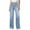 Sky Blue, variant on YDFCWXW Women's Wide Leg Jeans Trendy High Waisted Stretchy Straight Leg Baggy Jeans Drawstring Denim Pants with Pockets Sky Blue, L