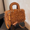 thumbnail image 2 of Bolso de mujer de felpa de invierno 2024, nuevo bolso cruzado versátil de moda, bolso de mano para mujer, bolso de hombro, 2 of 5