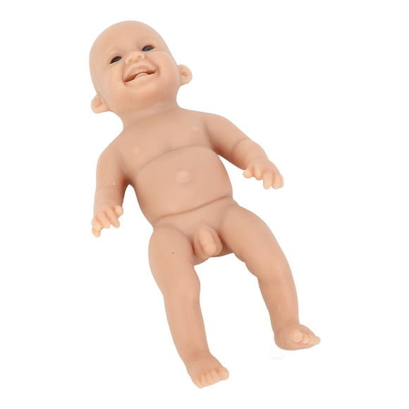 Bebé De Silicona En Miniatura, Mini Muñeca Reborn Y Bonita De 6 Pulgadas, Recién Nacido Realista Para Niños