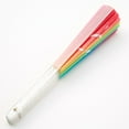 thumbnail image 2 of Claire's Good Vibes Rainbow Folding Fan, 2 of 2