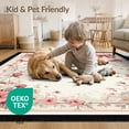 thumbnail image 4 of ODIKA Wreath Centerpiece Frame Border Dainty Polka Dot Cute Motif for Playroom, Bedroom, Reading Nook, Pet Friendly & Kids Safe Play, 4 of 7