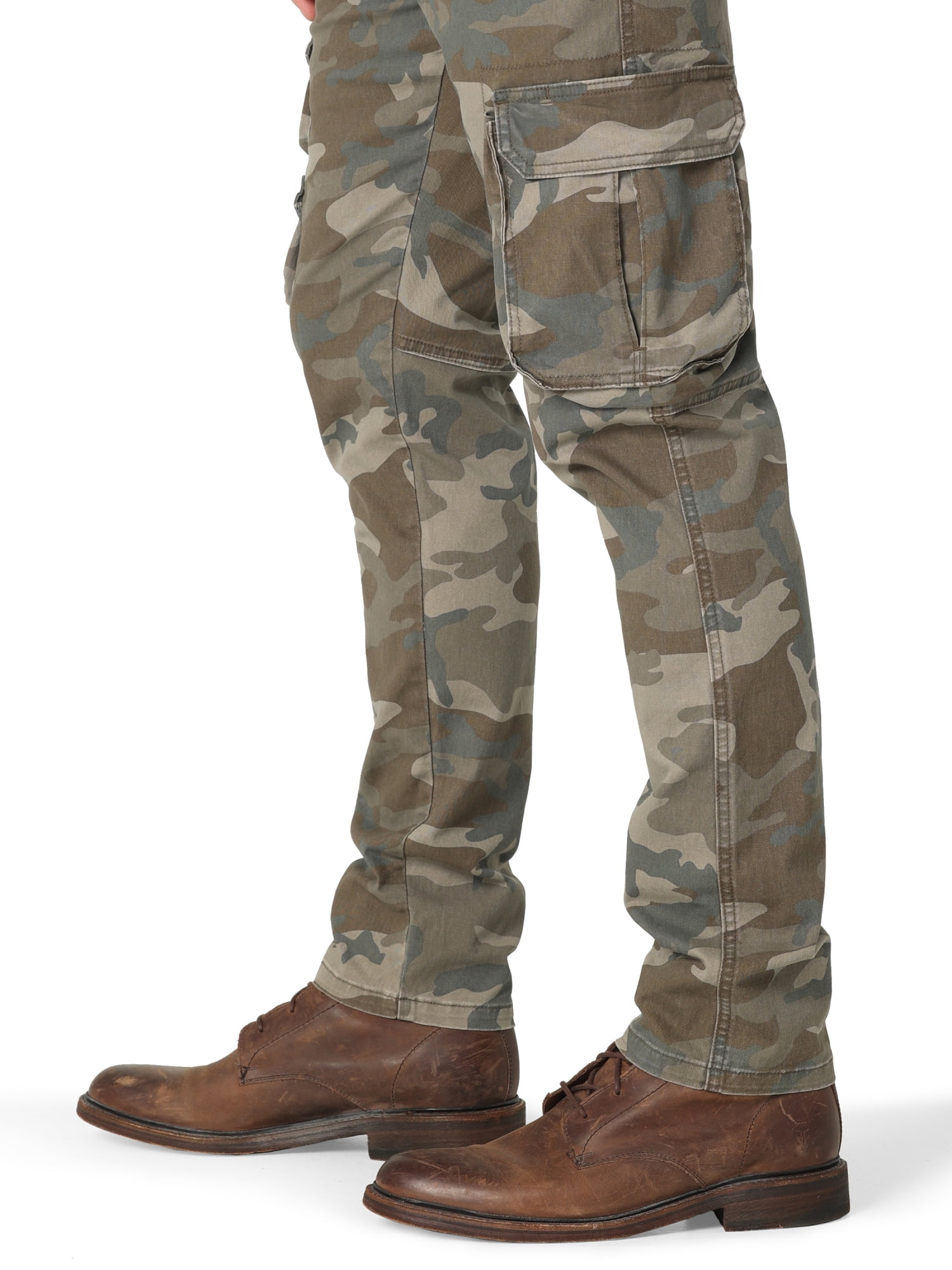 Wrangler® Men's Stretch Taper Leg Regular Fit Cargo Pant