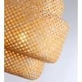 thumbnail image 6 of Aiwen Unique Geometric Rattan Pendant Light Modern Exquisite Hanging Ceiling Lamp, 6 of 7