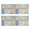Multicolor Ethnic Striped, variant on Kitchen Rugs Sets Of 2,Multicolor Ethnic Patchwork Pattern Anti Fatigue Kitchen Mat Rugs Non Slip Washable,Decorative Kitchen Floor Mats for Kitchen,Sink,Laundry,17"X47"
