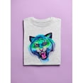 thumbnail image 3 of Tiger Watercolor T-Shirt Women -Rose Khan Designs, Female XX-Large, 3 of 4