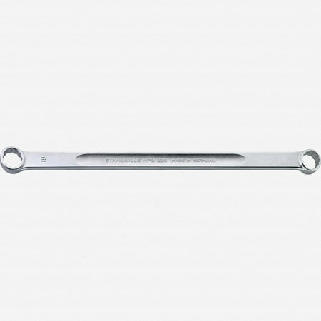 

Stahlwille 220 Double ended ring Spanner Extra Long 15 Deg. Offset 17 x 19 mm