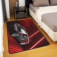 thumbnail image 3 of Speed Sports Car Area Rugs 5x7,Red Extreme Racing Car Living Room Rugs,Cool Automobile Style Carpet Runner Non Slip,Kids Room Teen Decorative Washable Rug for Bedroom, 3 of 6