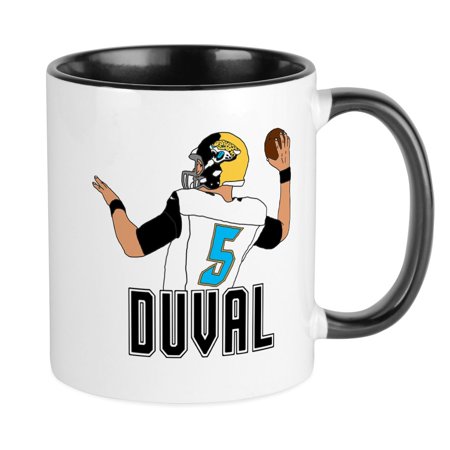 

CafePress - Duval QB #3 Mugs - Ceramic Coffee Tea Novelty Mug Cup 11 oz