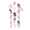 thumbnail image 4 of Mingw Wedding Guest Dress Women's Fashion Large Print Short Sleeved-neck Pocket Dress, 4 of 4