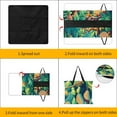 thumbnail image 3 of Bohemian Color Waterproof Picnic Blanket with Foldable Zipper, Suitable for Outdoor Use, Suitable for Travel, Camping, Beaches, Parks, Grasslands, Picnic Blanket Accessories, 3 of 7