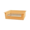 thumbnail image 2 of MKHSQHDG Todays Daily Deals Rabbit Litter with High Back Guard Washable Tray for Indoor Small Animals Bunny Cage, 2 of 3
