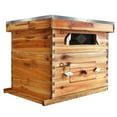 thumbnail image 1 of AKDSteel 10-Frame Bee Hive Starter Kit, 100% Beeswax Dipped, Includes 1 Deep Box & 1 Medium Box with Acrylic Window, 1 of 8