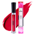 thumbnail image 2 of Aromi Matte Liquid Lipstick, Bold, True Red Lip Color for Women, Blue Undertones, Long Wear, Long Lasting (Flamenco Red), 2 of 11