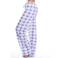 thumbnail image 3 of Offres à Moins de 10,00 Pantalons de Pyjama pour Femmes Liquidation Femmes Décontracté Uni Coton Lin Cordon Taille Élastique Longs Pantalons à Jambes Larges, 3 of 4