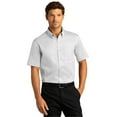 thumbnail image 1 of Port Authority Chemise à Manches Courtes SuperPro React Twill pour Hommes - W809, 1 of 1