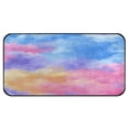 thumbnail image 2 of 39x20 Inch Non-Slip Floor Mat Hallway Runner Rug Entrance Floor Mat Runner for Kitchen and Living Room Tie-dye Clouds Pattern, 2 of 8