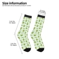 thumbnail image 2 of Sigee Green Avocado for Premium Children's Socks Unisex School Kids Boys Girls,Soft and Comfy Kids' Socks, 2 of 5