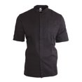 thumbnail image 1 of Le Chef - Chaqueta de preparación Unisex de cocinero/chef con tecnología ThermoCool (Negro/Negro) Le Chef UTPC2704_blackblack, 1 of 1