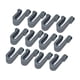 thumbnail image 2 of 12 pinzas de silicona para horno, universales, antideslizantes, de grado alimenticio, resistentes y protectoras para utensilios de cocina. gris, 2 of 9