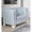 Light Blue, variant on Chenille Fabric - Wooden Inner Frame for Stability - Bedroom Decor - Elegant and Comfortable Chair