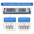 thumbnail image 4 of Ultra Thin LED Power Supply, DC 12V 24V Lighting Transformers, 400W AC 170-265V Driver For LED Strip Lights ,Stable Output, 4 of 7