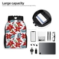 thumbnail image 6 of Fotbe Lilies Flowers Travel Laptop Backpack, Business Slim Sturdy Laptops Backpack, Water Resistant College School Computer Bag Gift for Men & Women Fits 15.6 Inch Notebook, 6 of 8