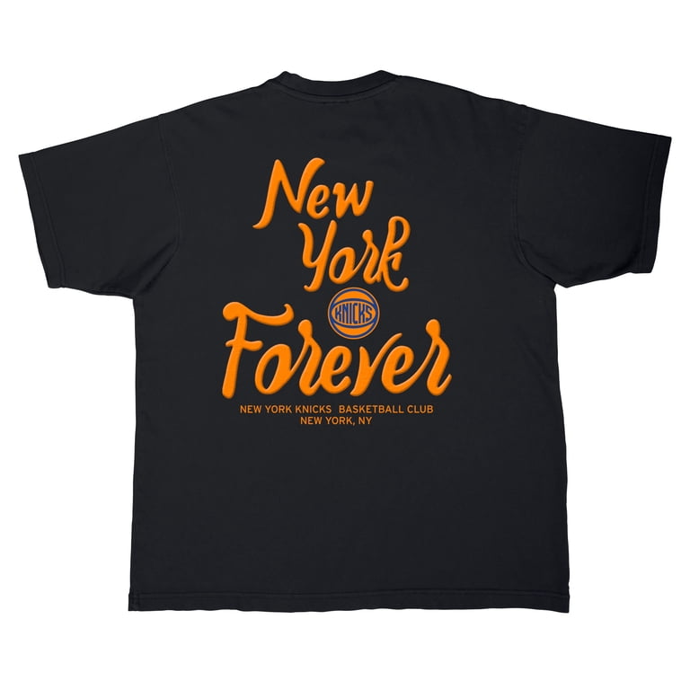Unisex Stadium Essentials Black New York Knicks Oversized Forever