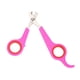 thumbnail image 4 of Tijeras para Uñas Kuymtek de Acero Inoxidable para Gatos rosa, 4 of 8