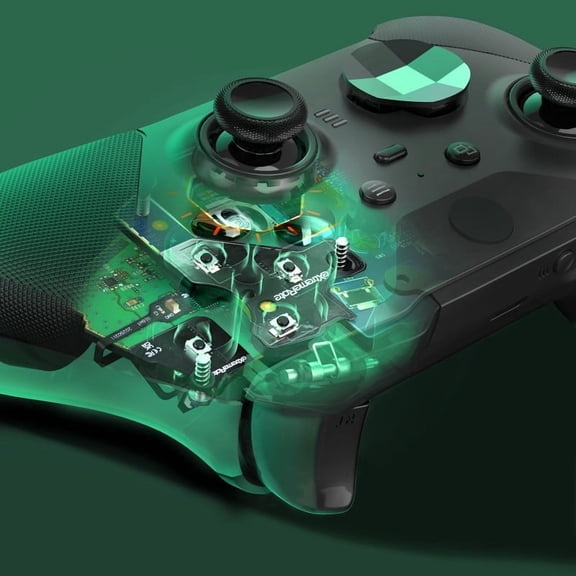 eXtremeRate Clicky Button Kit for Xbox Elite Series 2/Core - Tactile ABXY & Trigger Switches (Model 1797)