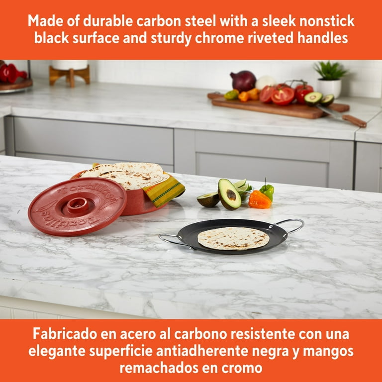 IMUSA 9-Inch Carbon Steel Nonstick Comal photo 3