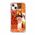 thumbnail image 1 of Orange Vibes Case for iPhone 13 ,Aesthetic Art Design Pattern TPU Shock Proof Cover Case, 1 of 5