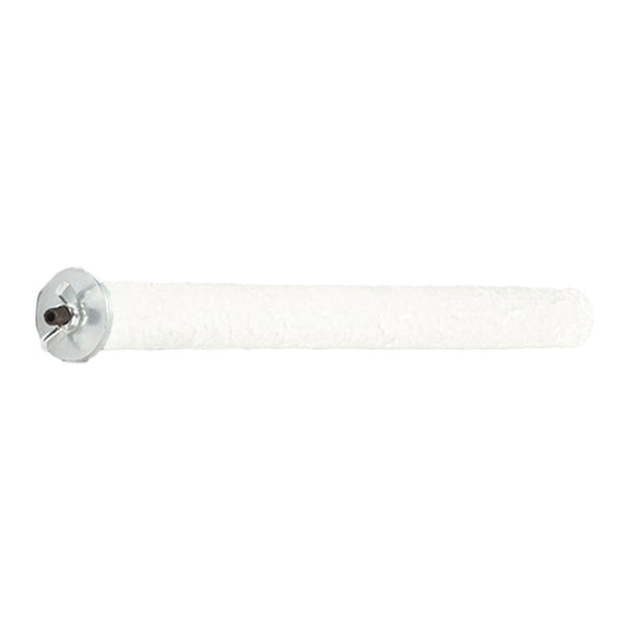 Parrot Perch Grinding Stick Natural Wood Bird Cage Stand Platform Multi‑Size Chewable Nail Trimming Toy for Small Medium Parrots Budgies Conures White