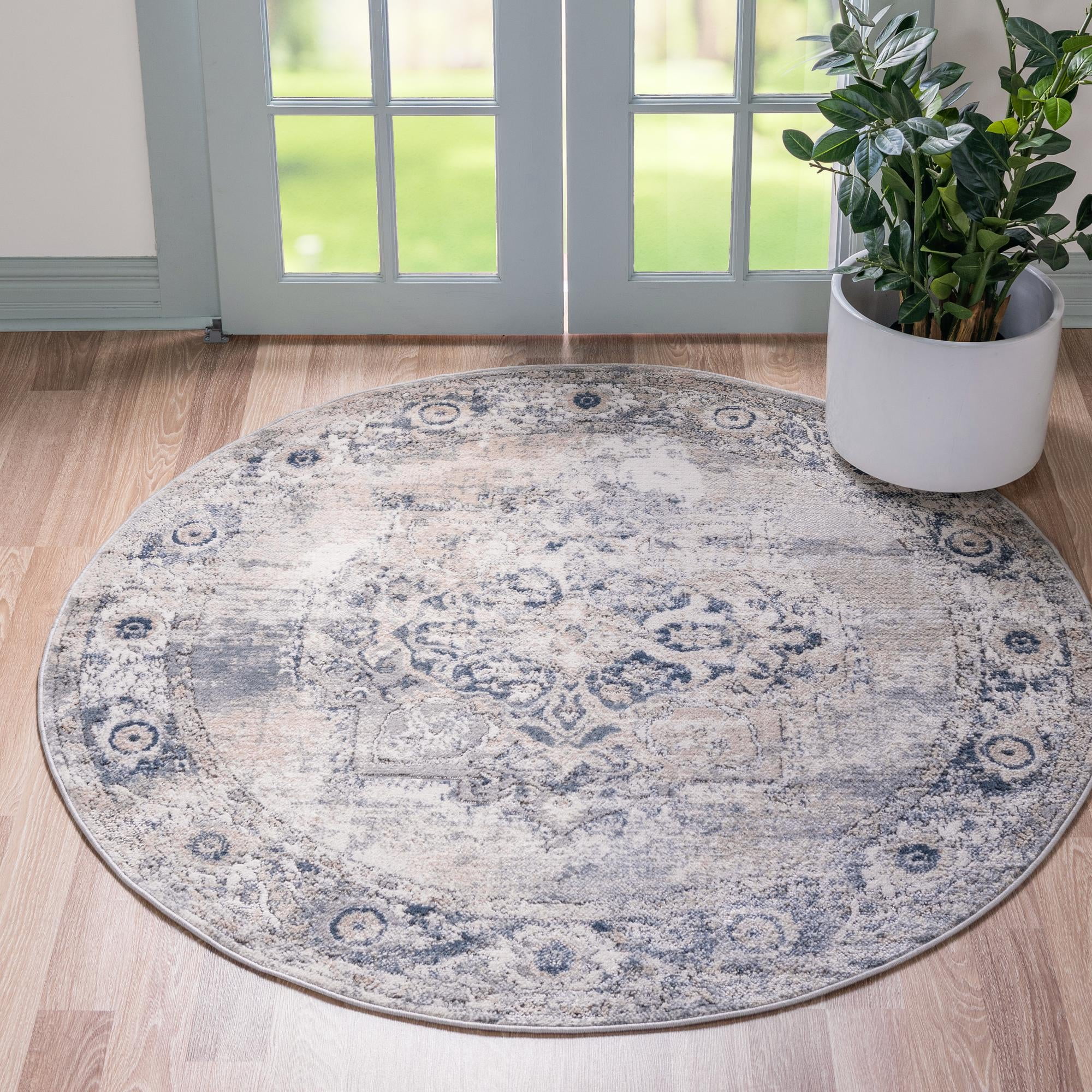 Rugs Com Oregon Collection Rug 7 Ft, Round Rug 7
