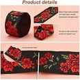 thumbnail image 3 of 15Yards Flower Jacquard Ribbon 2 Inch Embroidery Ribbons Vintage Woven Ribbon Boho Sewing Ribbon, 3 of 9
