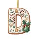 thumbnail image 1 of Lekihaqq Christmas Tree Decorations 26 Letters Acrylic Pendant Hanging Ornaments DIY Crafts for Home Holiday Xmas Decor, 1 of 5