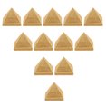 thumbnail image 2 of 12 Pcs Décoration de Table Pyramide en Résine Ornement Égyptien Doré 1.1 Po pour Modèle d'Architecture, 2 of 8