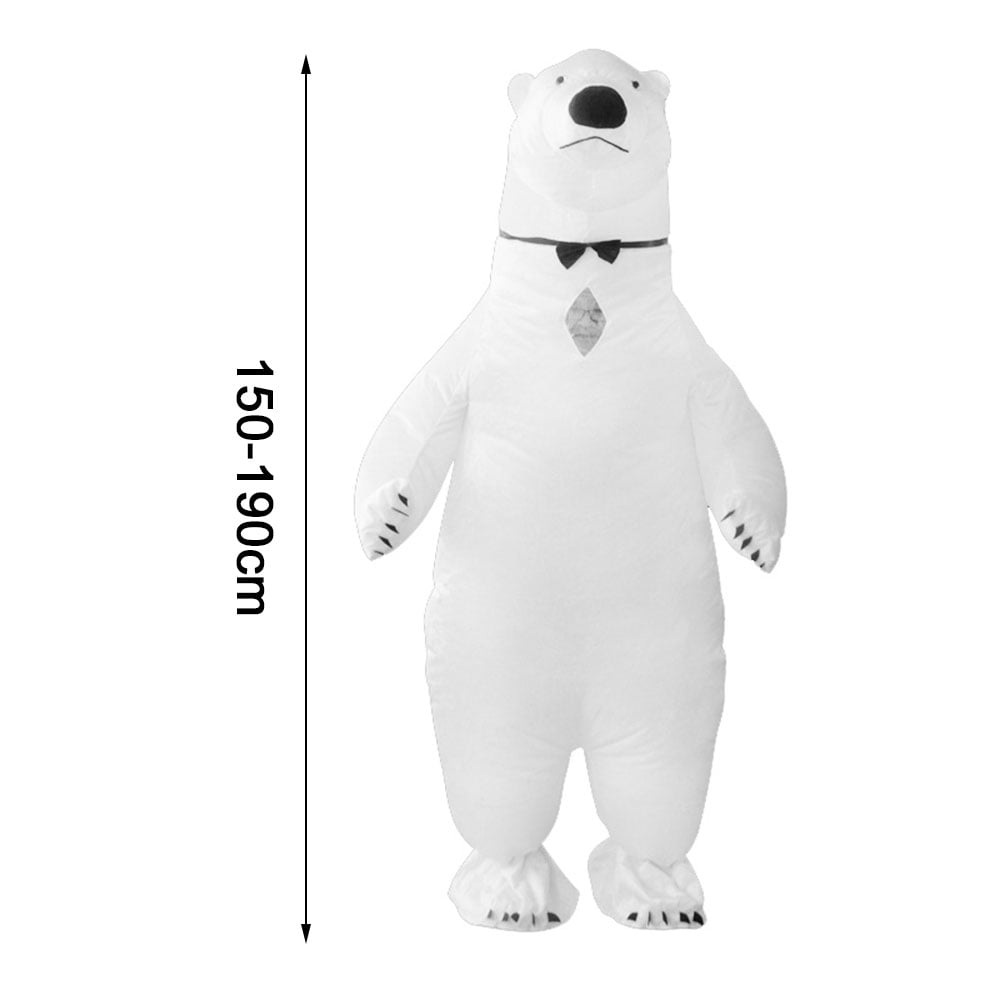 Polar Bear Mascot Costume Halloween High quality Xmas Adult fancy Party Dressing 