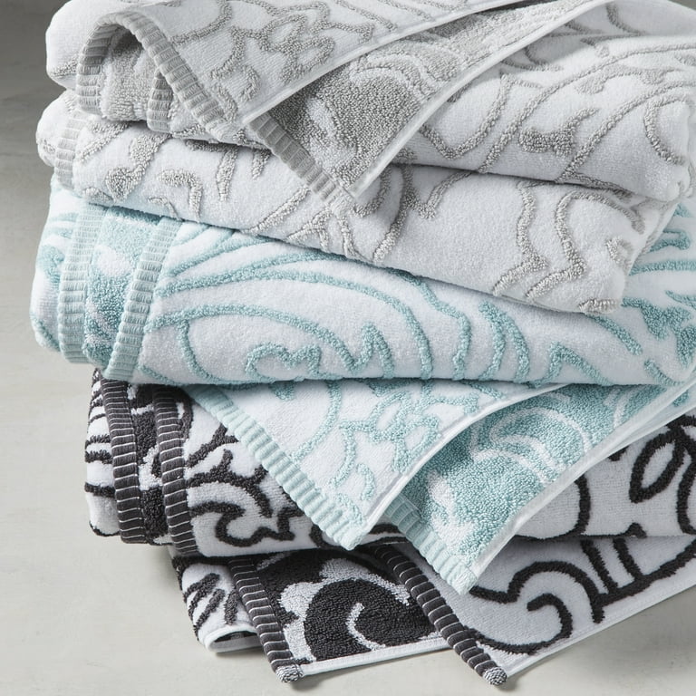 Better Homes & Gardens Signature Soft Texture Bath Towel, Gray