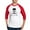 Red/White, variant on CafePress - Beauty Shop Pirate 1 Baseball Jersey - Cotton Baseball Jersey, 3/4 Raglan Sleeve Shirt