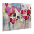 thumbnail image 3 of Stupell Industries Transitional Urban Hearts Collage Canvas Art, 20 x 16, by LSR Design Studio, 3 of 8