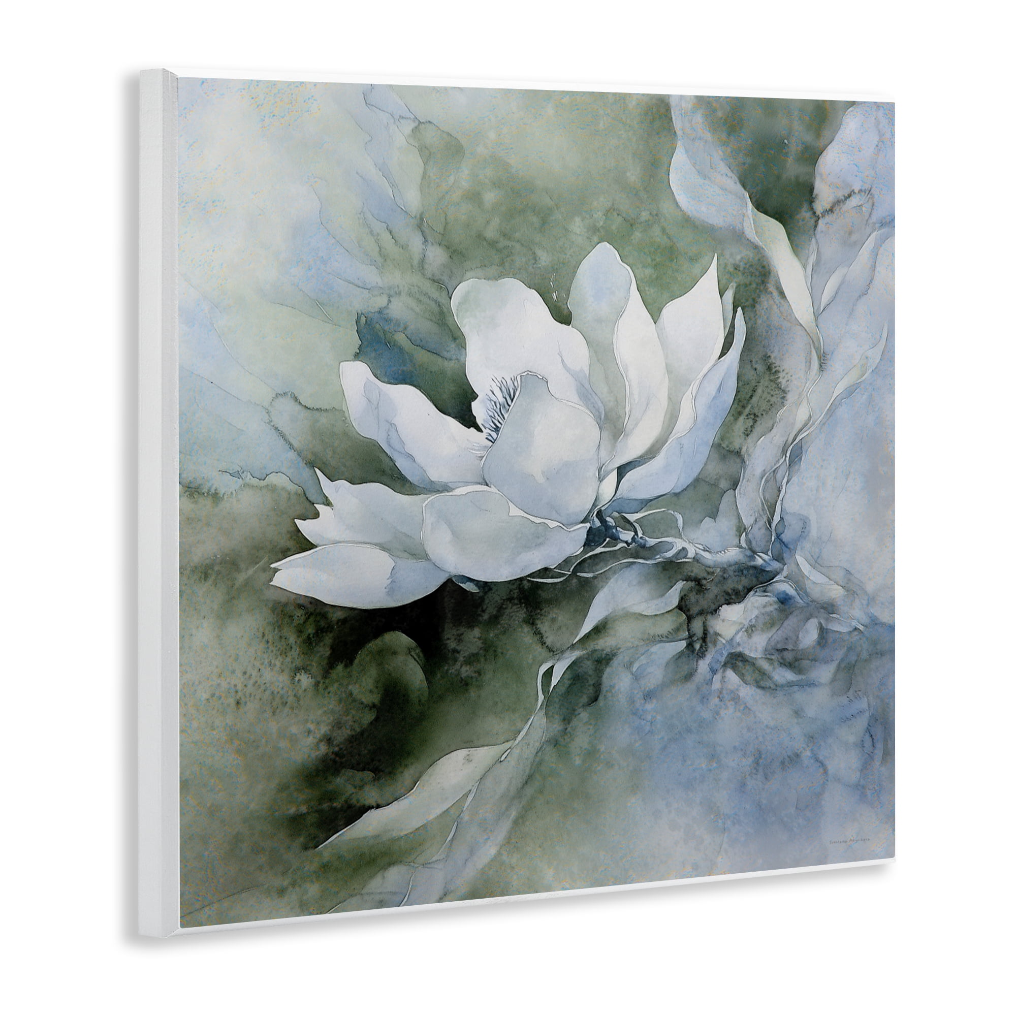 Stupell Industries Fluid Whimsical Flower Wall Plaque Art, design by Svetlana Aleynikova