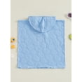 thumbnail image 6 of BemeyourBBs Toddler Baby Girl Boy Swim Cover Up Summer Beach Swimsuit Coverups Newborn Baby Poncho Seashell Pattern Hooded Infant Bathing Suit Cover Up One Piece Swimsuits, 6 of 9