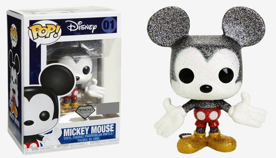 Diamond Glitter - Vinyl Figure Diamond Collection Mickey Mouse Funko POP! 