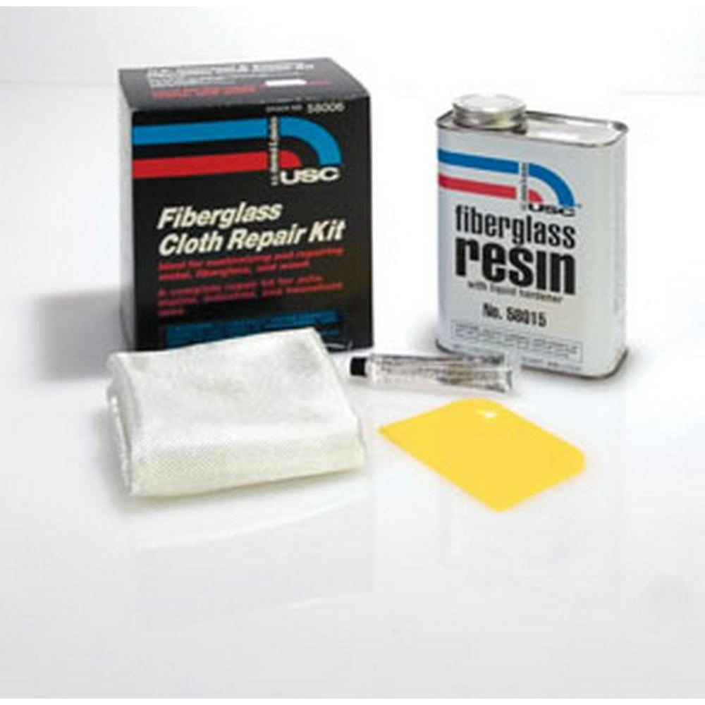 U. S. Chemical & Plastics 58005 Fiberglass Repair Kit, Quart Repair Kit