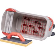 BARWALT BWT81595 Ultra Grouting System Starter Kit, Includes Large Bucket With Rollers and Grate, Floor Sponge, Cuts Grouting Time Nearly in Half
